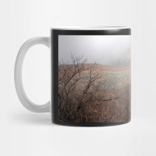 China - The Great Wall in the mist. Mug